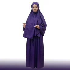 telekung kosong purple